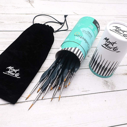 Mont Marte Signature Detail Brush Set Of 15 2