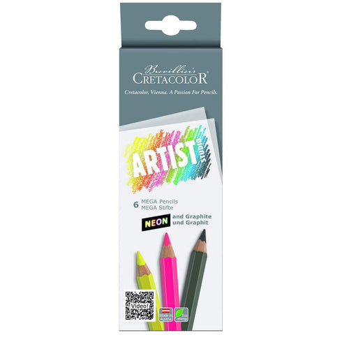 Professional dry highlighter pencils for thin paper.