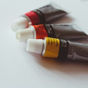 Acrylic paint set of tubes