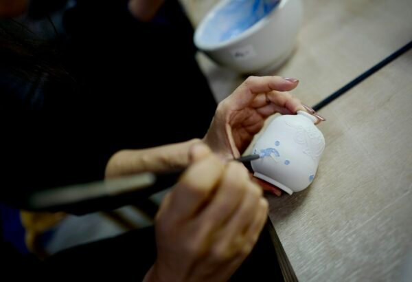 Ceramic paint set