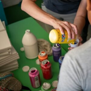 Classroom acrylic paint bottle