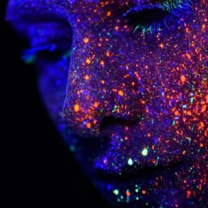 Glow in the dark acrylic paint