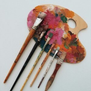 Oil paint set art supplies