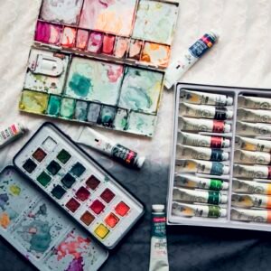 Professional artist paint set