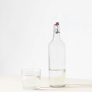 Turpentine oil bottle for painting